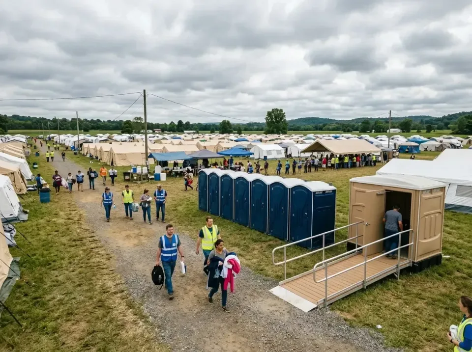 disaster-relief-camp-restrooms-010 — frequently asked questions, Dumpster & Portable Bathrooms Rental in Hoisington, KS